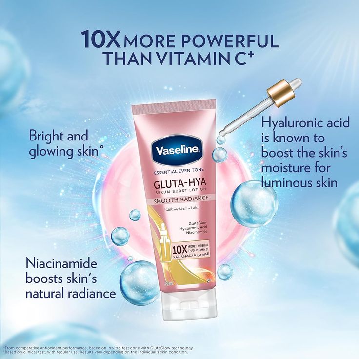 Vaseline Gluta-Hya Serum Burst Lotion Smooth Radiance 200 ML