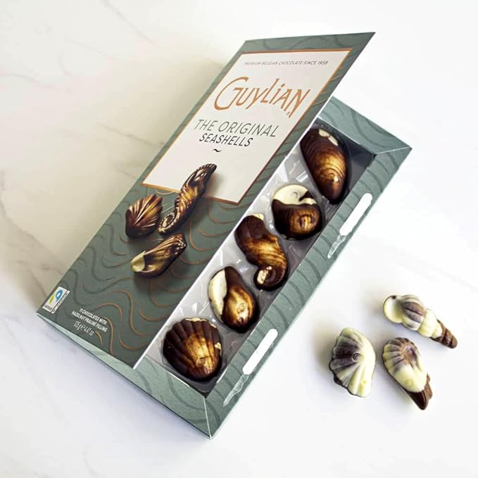 Guylian The Original Seashells Belgian Chocolates with Hazelnut Praline Filling 125 g