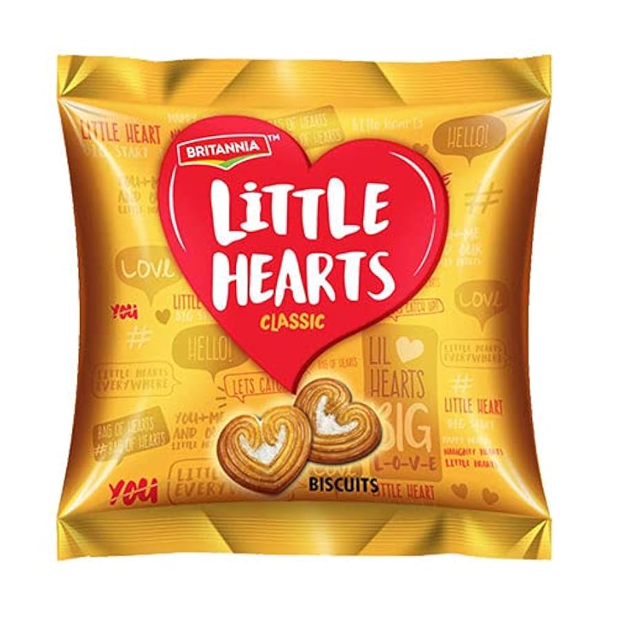 Britannia Little Hearts 50.5g