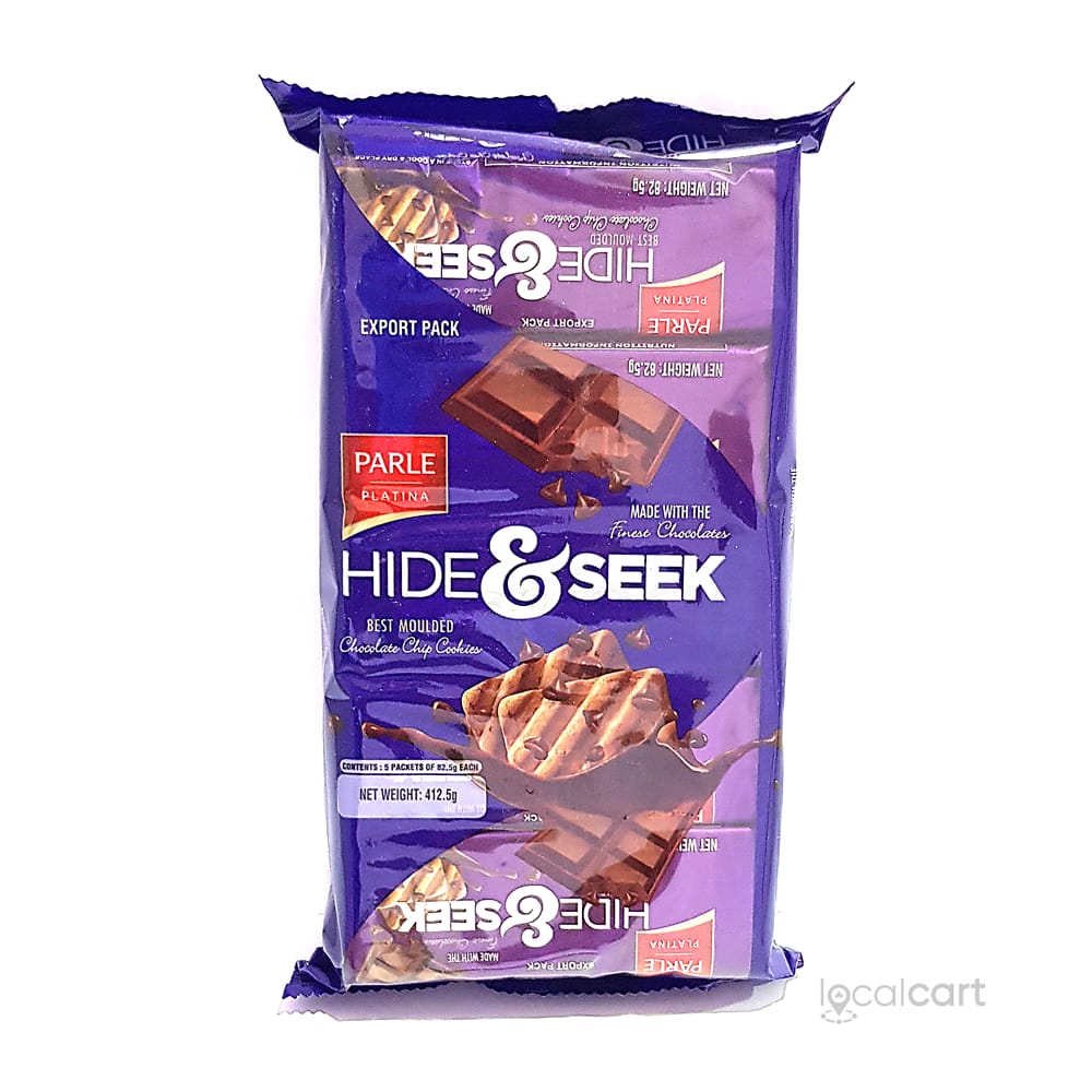 Parle Hide and Seek Chocolate Chip Cookies 412.5g