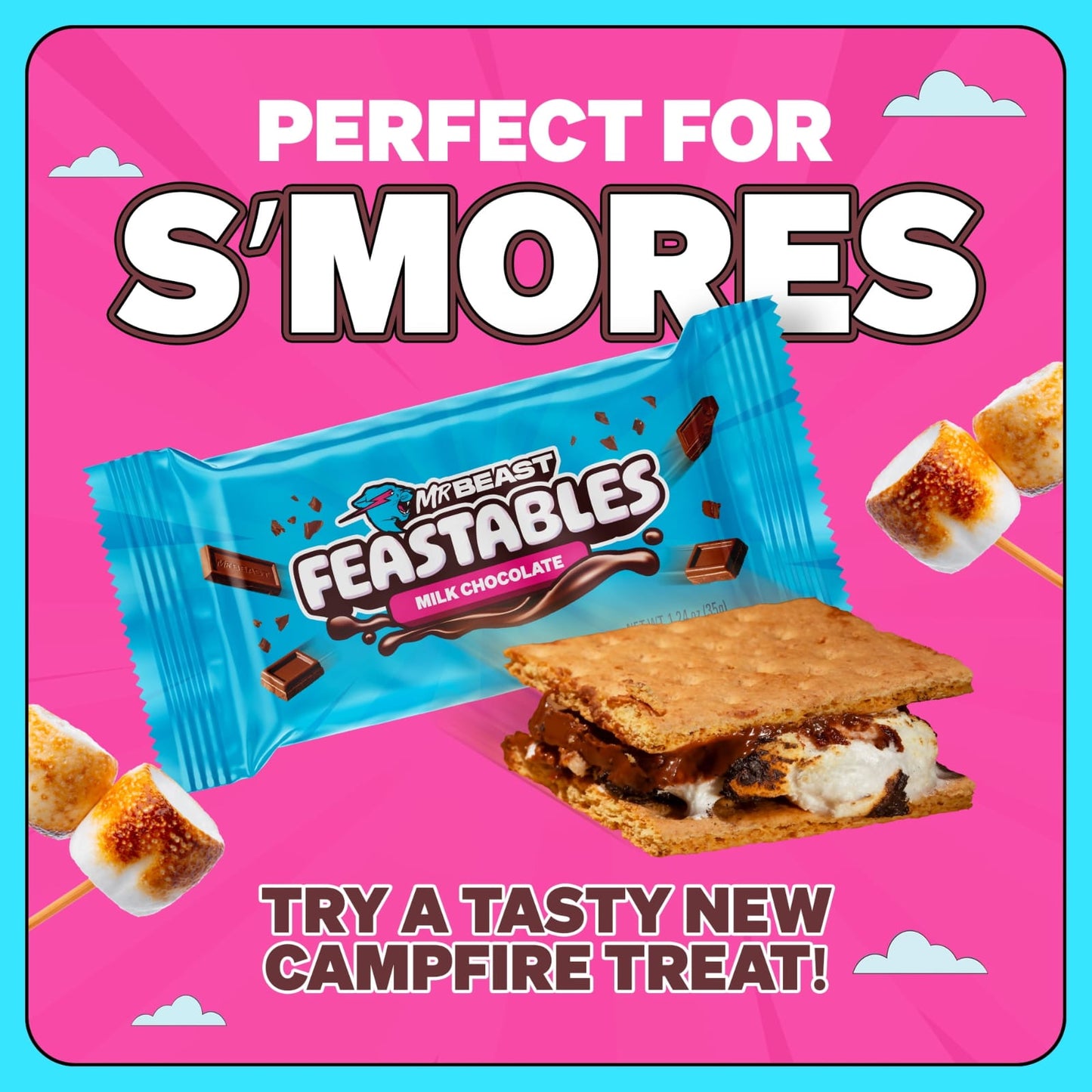 Feastables MrBeast Bar Milk Chocolate 35g
