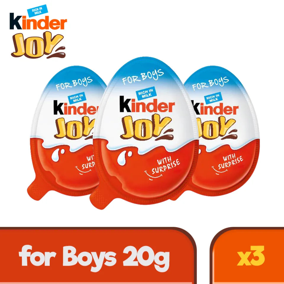 Kinder Joy Boy Multipack- Pack of 3